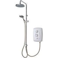 Triton T80 Easi-Fit+ DuElec White 10.5kW Electric Shower with Diverter (283KH)