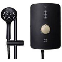 Triton Amala Electric Shower Matt Black & Brushed Brass 9.5kW