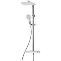 Triton Velino Cool Touch Bar Diverter Mixer Shower - Chrome