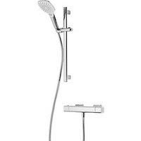 Triton Velino Rear-Fed Exposed Chrome Thermostatic Mixer Shower (559JL)