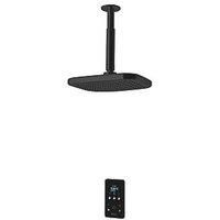 Triton Envi Fixed Head Matte Black 9kW Thermostatic Electric Shower (737JW)