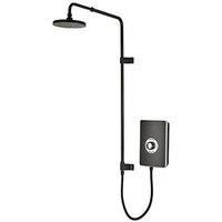 Triton Showers Triton Collection UNIQ Electric Shower Matt 9.5kW in Black