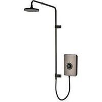 Triton Showers Triton Collection UNIQ Electric Shower 9.5kW in Pewter Effect