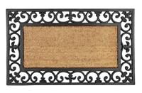 Argos Home Coir and Rubber Doormat - 45x75cm