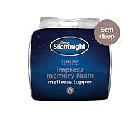 Silentnight Impress 5 cm Memory Foam Mattress Topper, Double