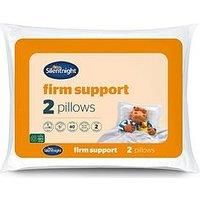 Silentnight Firm Support Pillow Pair, Ideal for Side Sleepers