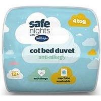 Silentnight Safe Nights Anti-Allergy Cot Bed Nursery Duvet - 4 Tog