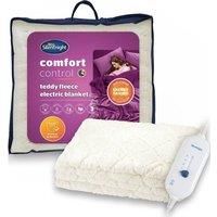 Silentnight Fleecy Winter Warm Electric Heated Blanket Single Double King