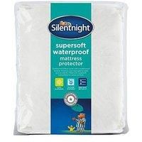 Silentnight Supersoft Quilted Waterproof Mattress Protector Single Double King