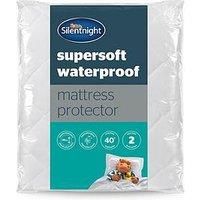 Silentnight Supersoft Quilted Waterproof Mattress Protector Single Double King