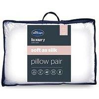 Silentnight Luxury Hotel Soft As Silk Pillow Pair