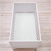 Silentnight Safe Nights 100% Jersey Cot Bed Fitted Sheets, Pack of 2