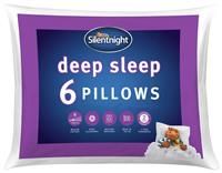 Silentnight Deep Sleep Pillows - Set Of 4 (Plus 2 Extra Free!)