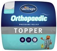 Silentnight Orthopedic 3cm Mattress Topper With Cover - Single Double King SK