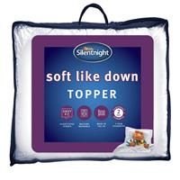 Silentnight Soft Like Down Mattress Topper  Kingsize