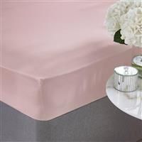 Silentnight Supersoft 28cm Pink Fitted Sheet - Kingsize