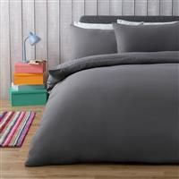 Silentnight Charcoal Supersoft Bedding Set - Kingsize