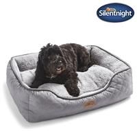 Dog Bed Silentnight Airmax Pet Bed Grey Small 61 x 48 x 18cm;