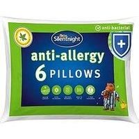 Silentnight AntiAllergy Pillows &Ndash; Pack Of 6