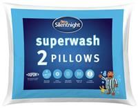 Silentnight Superwash Medium Firm Pillows  2 Pack