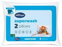 Silentnight Superwash Medium Firm Pillows  2 Pack