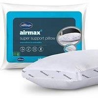 Silentnight Airmax Super Support Pillow - Orthopedic Breathable Cooling Foam Pillow for Neck and Shoulder Pain Relief Hypoallergenic Bed Pillow - Pack of 1