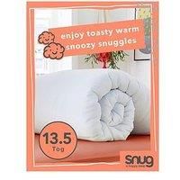 Snug Snuggle Up Duvet Quilt 13.5 Tog Warm Sleep Recycled Fibre Eco Friendly Bed