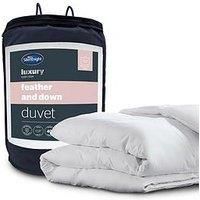 Silentnight Feather Down Duvet Quilt Anti Bacterial 10.5 tog Double King Super K