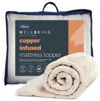Silentnight Wellbeing Copper Infused Mattress Topper- Single