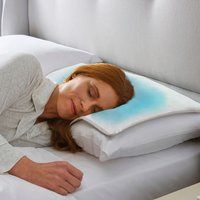 Silentnight Restore Cooling Pillow Pad - Cooling Mat Gel Pillow Cushion Insert for Night Sweats Sleeping Helps Absorb Body Heat, Prevent Overheating and Improve Sleep Quality - 60x40cm
