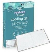 Silentnight Restore Cooling Pillow Pad - Cooling Mat Gel Pillow Cushion Insert for Night Sweats Sleeping Helps Absorb Body Heat, Prevent Overheating and Improve Sleep Quality - 60x40cm