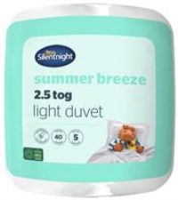 Silentnight Summer Breeze 2.5 Tog Duvet - Kingsize