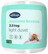 Silentnight Summer Breeze 2.5 Tog Duvet - Superking