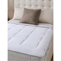 Silentnight Natural Wool Breathable Mattress Topper White Double (135 x 190 cm)