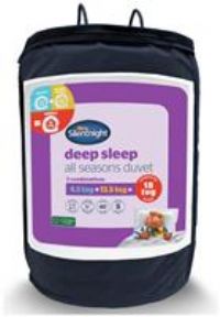 Silentnight Deep Sleep All Seasons 18 Tog Duvet - Single