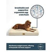Silentnight Firm Support Crate Mattress Pet Bed - Extra Large - Natural - Medium