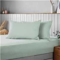 Silentnight Supersoft Standard Pillowcase Pair - Light Blue