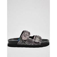 Pod Jada Flat Sandals - Purple