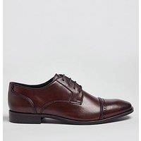 Pod Regus Toe Cap Smart Oxford Shoes - Brown