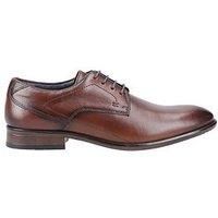 Pod Carl Mens Smart Shoes Brown 8 UK