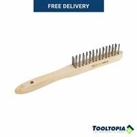 SIP Wire Brush Stainless Steel 3 Row