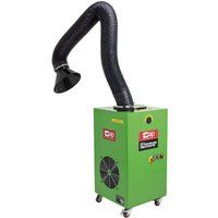 SIP FX300 Mobile Welding Fume Extractor, 3 Stage Air Filter, 1.5kW Motor, 25000m³/hr Flow Rate, 99.97% Filtration, 75dB Noise Level with 2m Flexible Hose