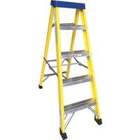 Norslo 4 Step Plus Tray Fibre Glass Step Ladder