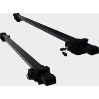 Summit SUM-001 Roof bar to fit Cars with Running Rails in Black Steel (Raised Type)