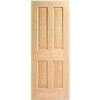 Wickes Cobham Oak 4 Panel Internal Door - 1981mm x 762mm