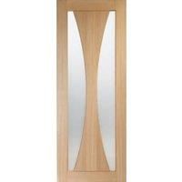 XL Joinery Verona Fully Glazed Oak Patterned Pre Finished Internal Door  1981 x 838mm