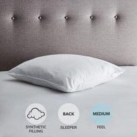 Fogarty Soft Touch Continental Square Pillow White
