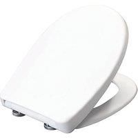 Bemis Click & Clean Classic Soft-Close with Quick-Release Toilet Seat Duraplast White (908PG)