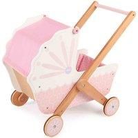 Dolls 3 in 1 Pram Tidlo Doll Prams Rocking Cradle Wooden Kids John Crane Push