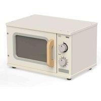 Tidlo Wooden Pretend Microwave Kid's Pretend Role Play Kitchen Home